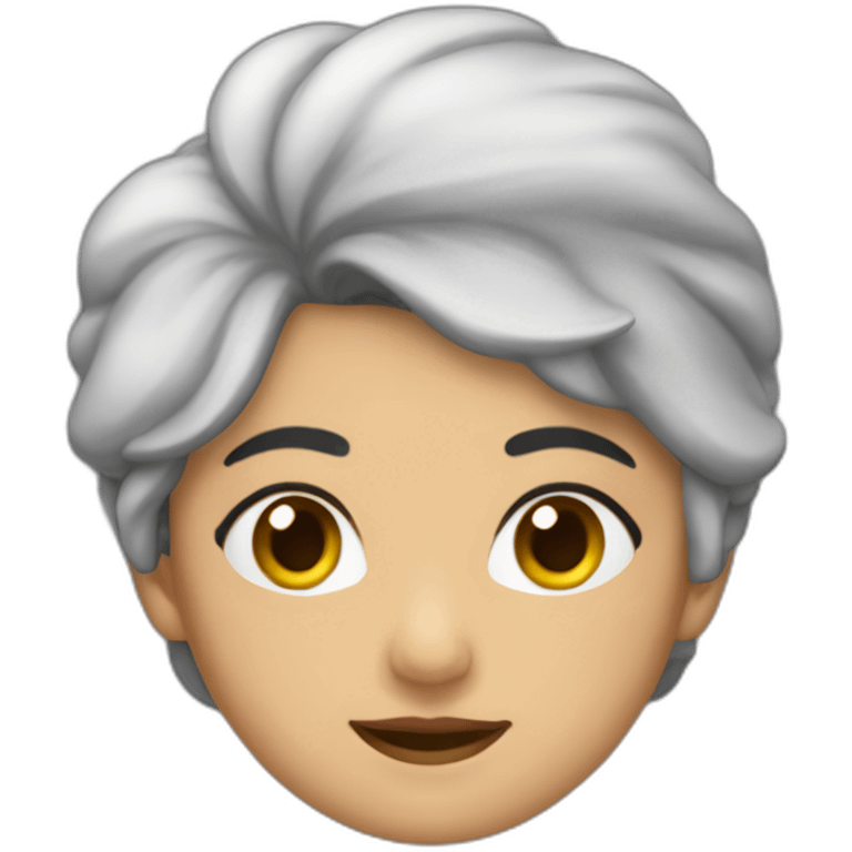 señora morocha enojada emoji