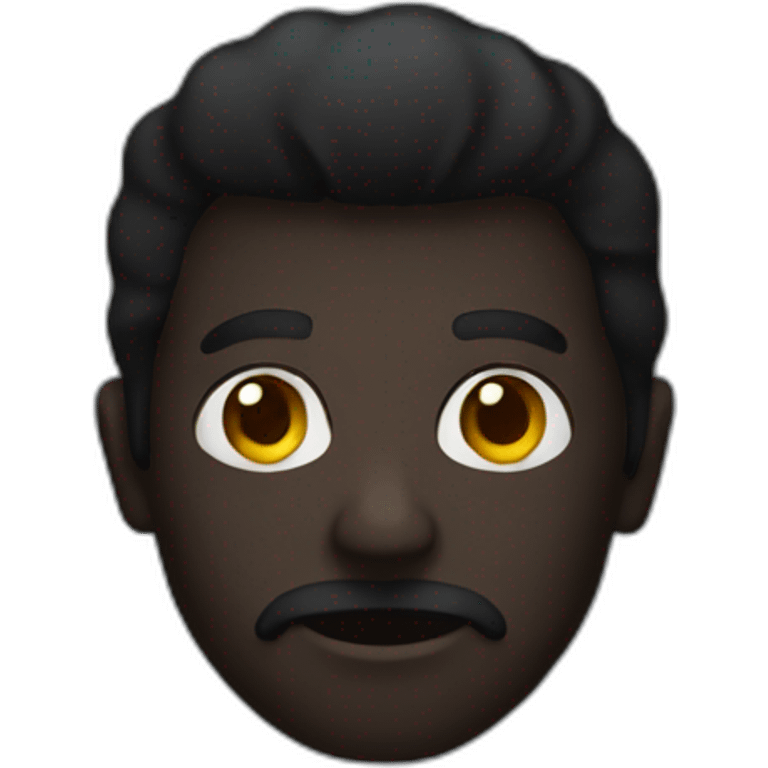 dark man logo  emoji