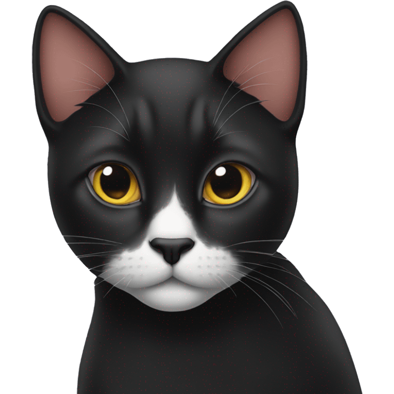 Carey black cat emoji