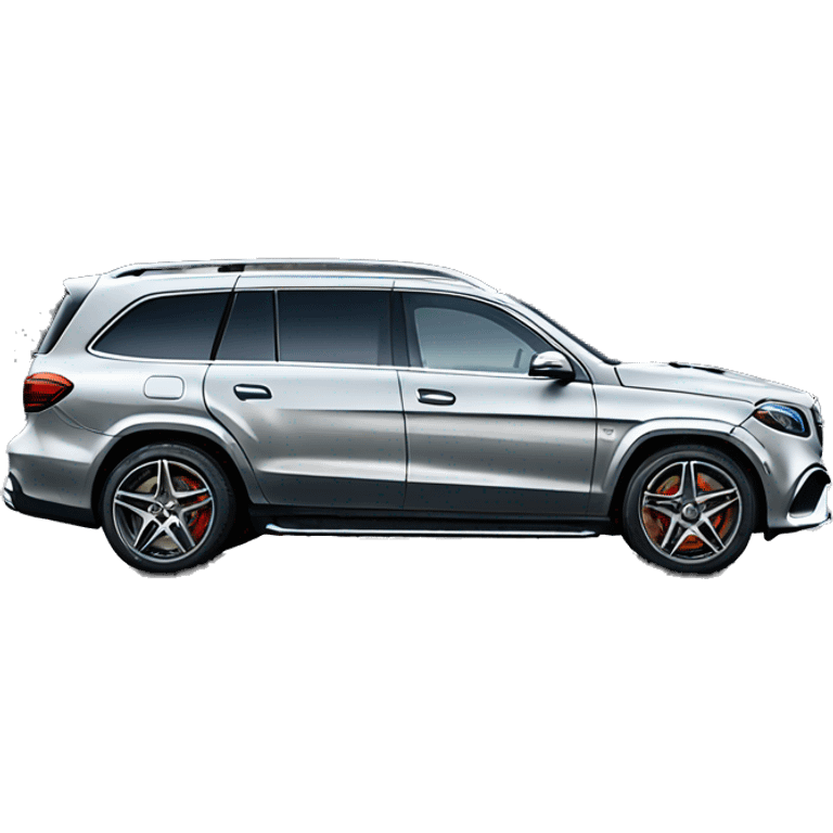 Silver AMG GLS 63  emoji