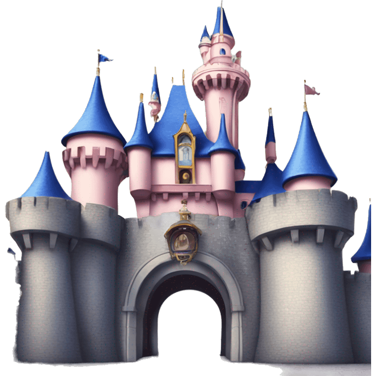 Disneyland Paris castle emoji