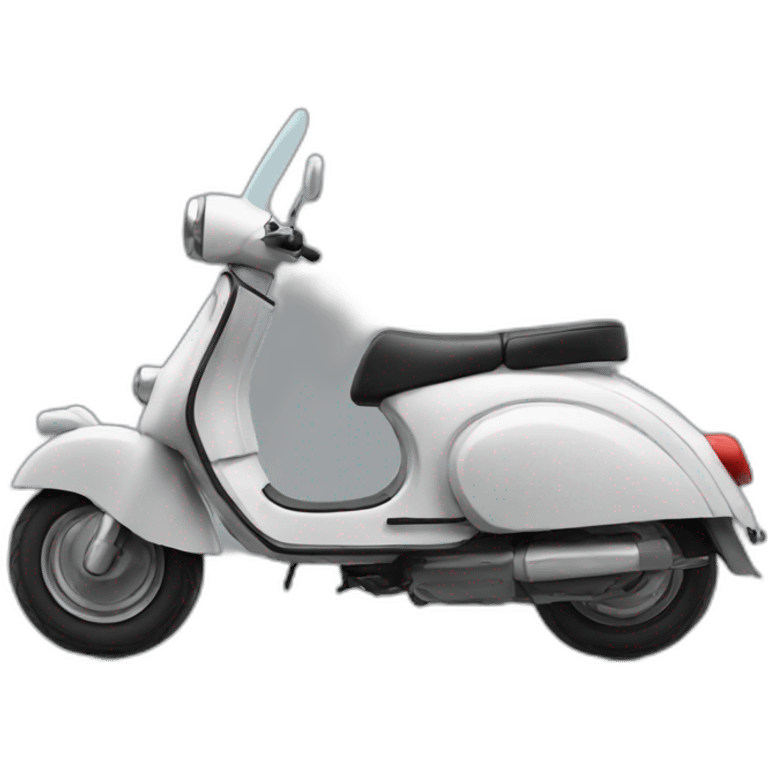 Hollande en scooter emoji