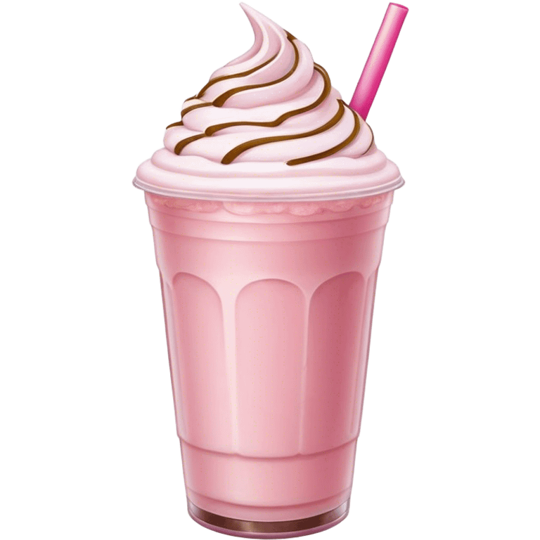 Pink frappe  emoji