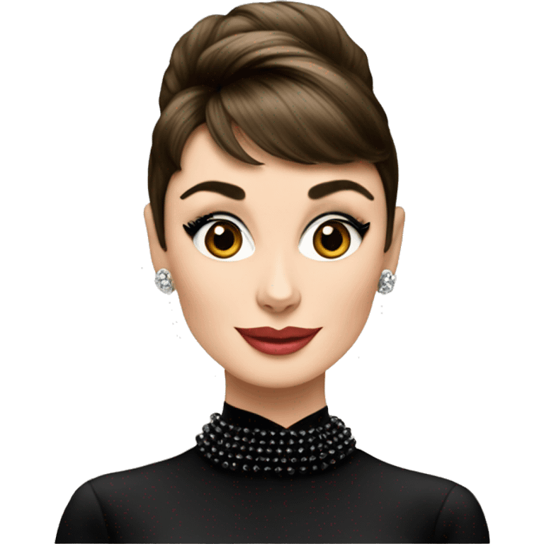 Audrey Hepburn emoji