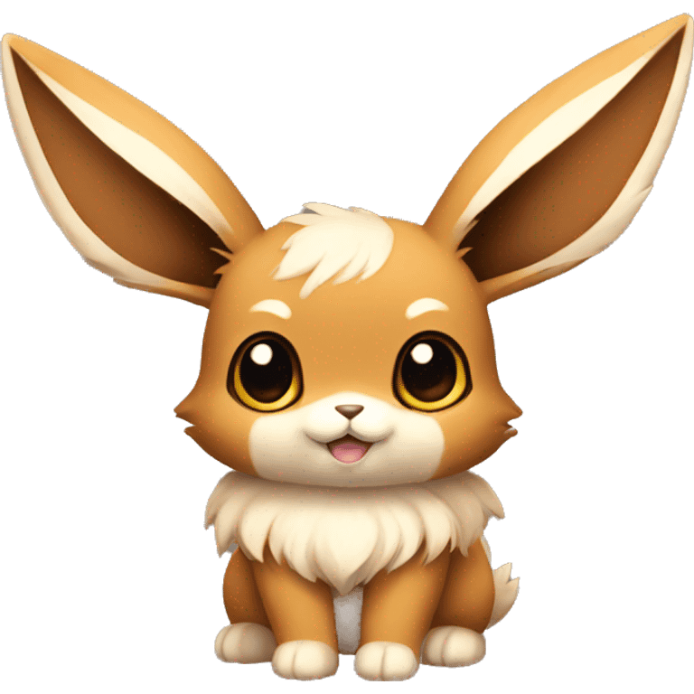 Eevee-Bunny full body emoji