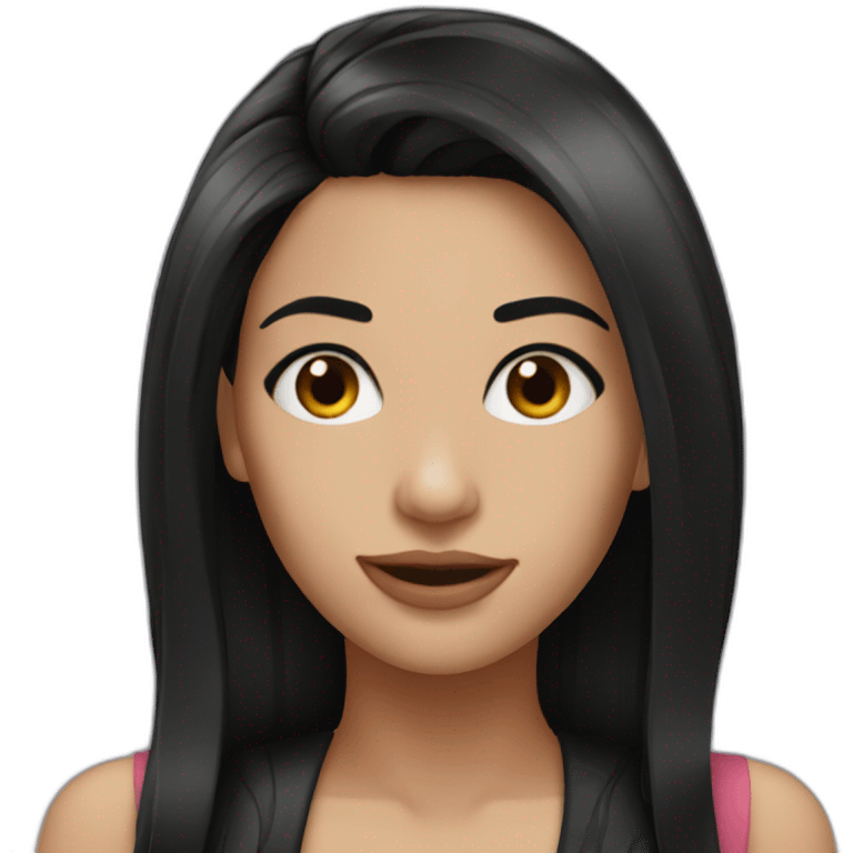 emily-black hair emoji