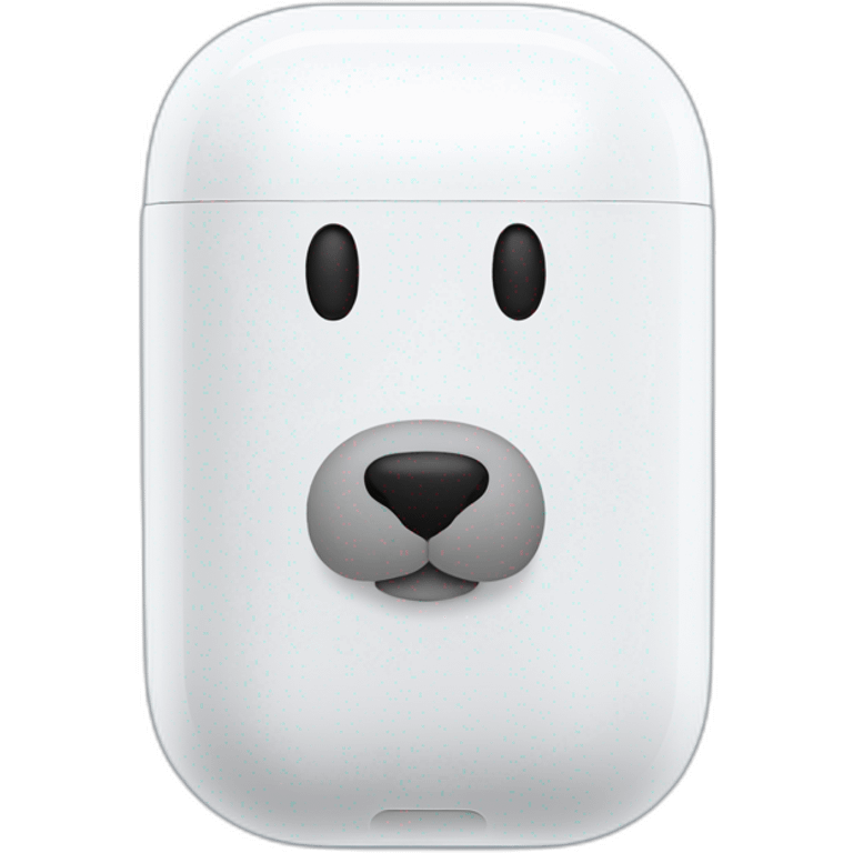 AirPods avec un chat dessus  emoji