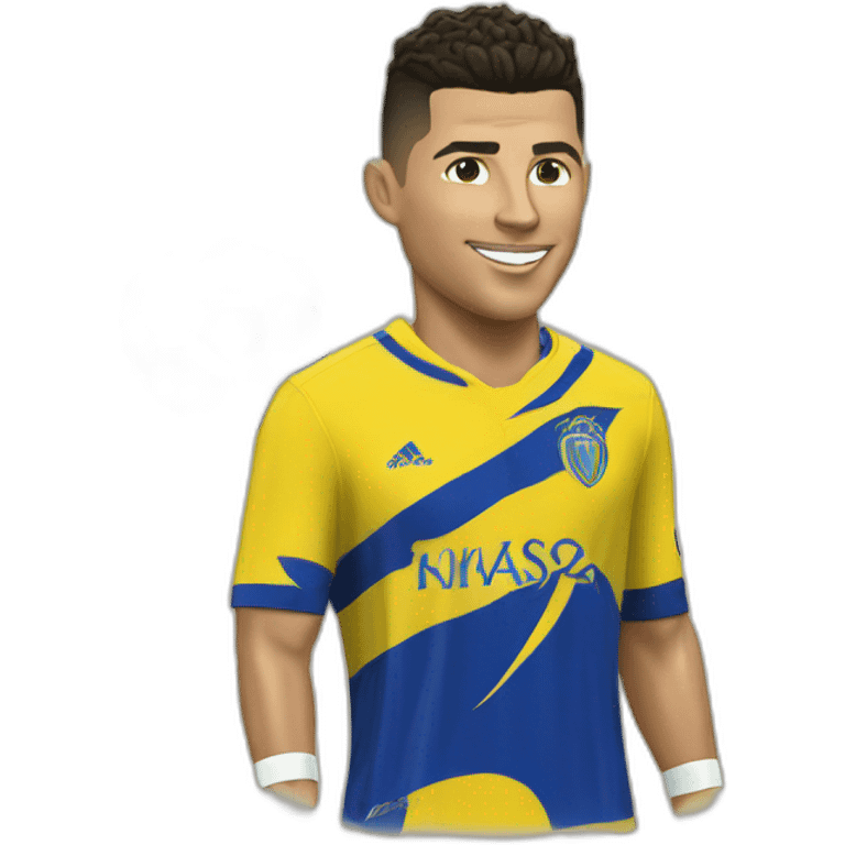 ronaldo on al nassr emoji