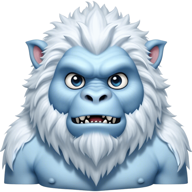 Cinematic Realistic WoW Yeti Portrait, head tilted epicly and inquisitively, showcasing a primal blend of raw might and mystical allure. His thick, shaggy fur in icy whites and pale blues and piercing ice-blue eyes are rendered in meticulous detail under dynamic, frosty lighting, high shine, epic and awe-inspiring, embodying the mystique of the frozen wilderness. emoji