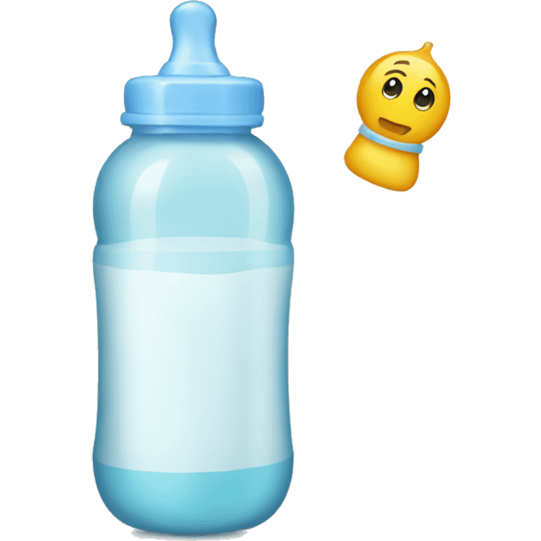 baby bottle emoji