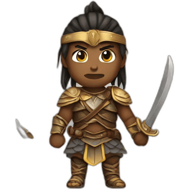 Warrior emoji