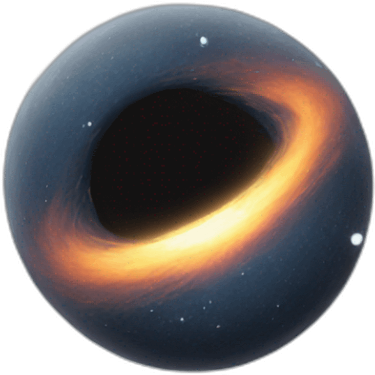 Black hole emoji