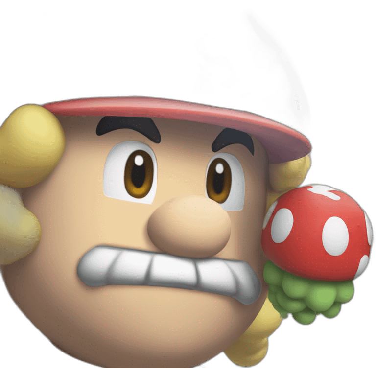 Mario eaten ramens  emoji