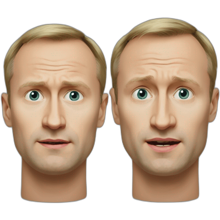 prompt Putin Navalny hybrid emoji