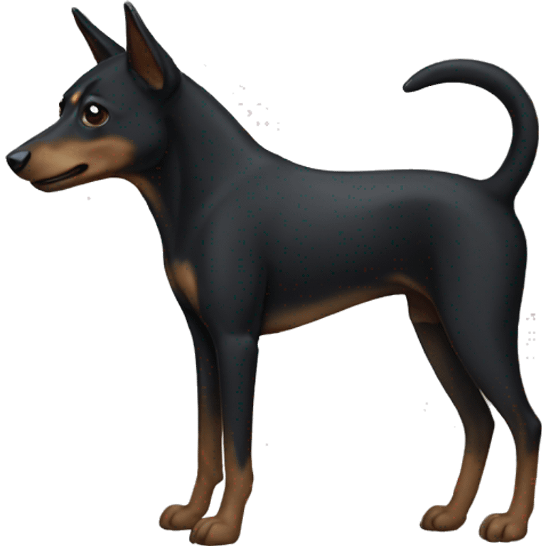 Black kelpie emoji