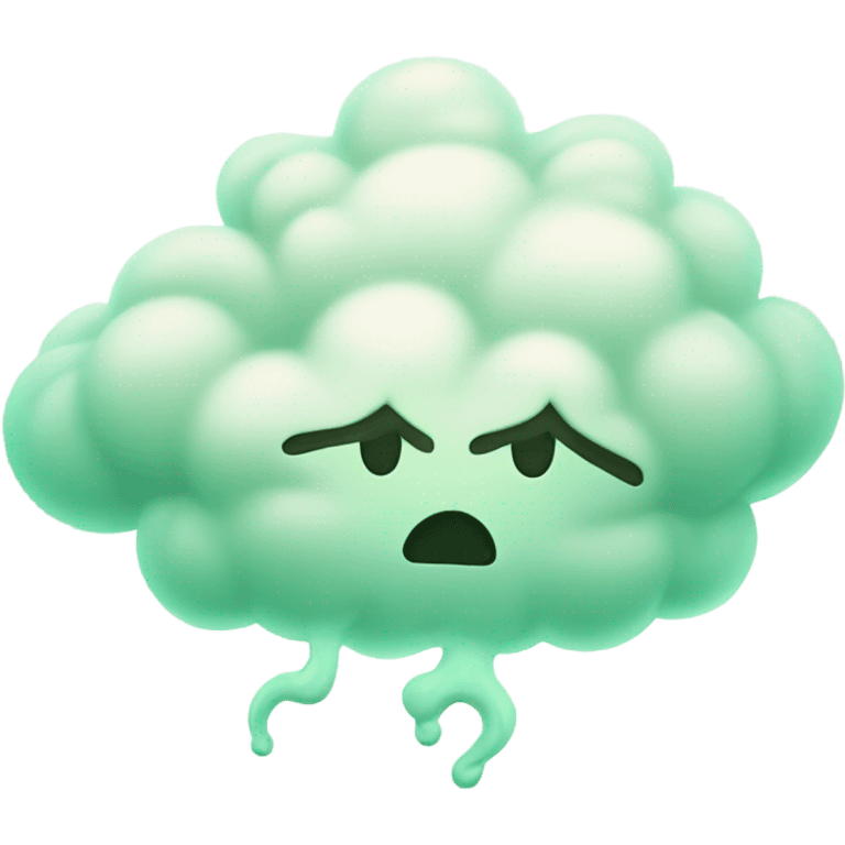 Fart cloud emoji