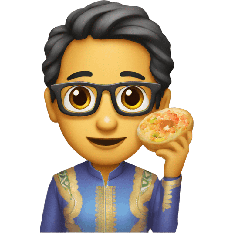 INDIAN PANI PURI`` emoji