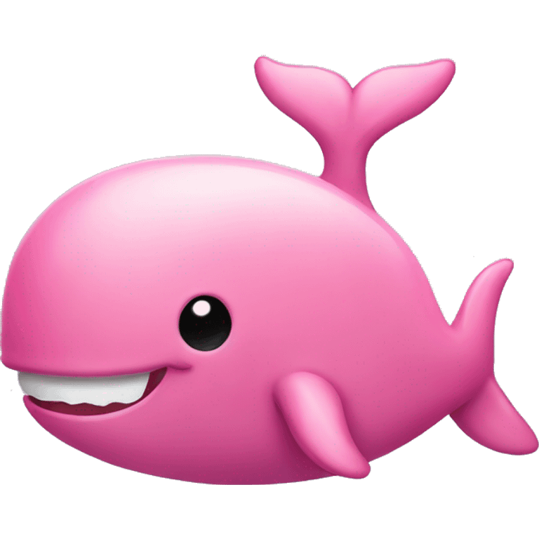 Stupid pink whale emoji