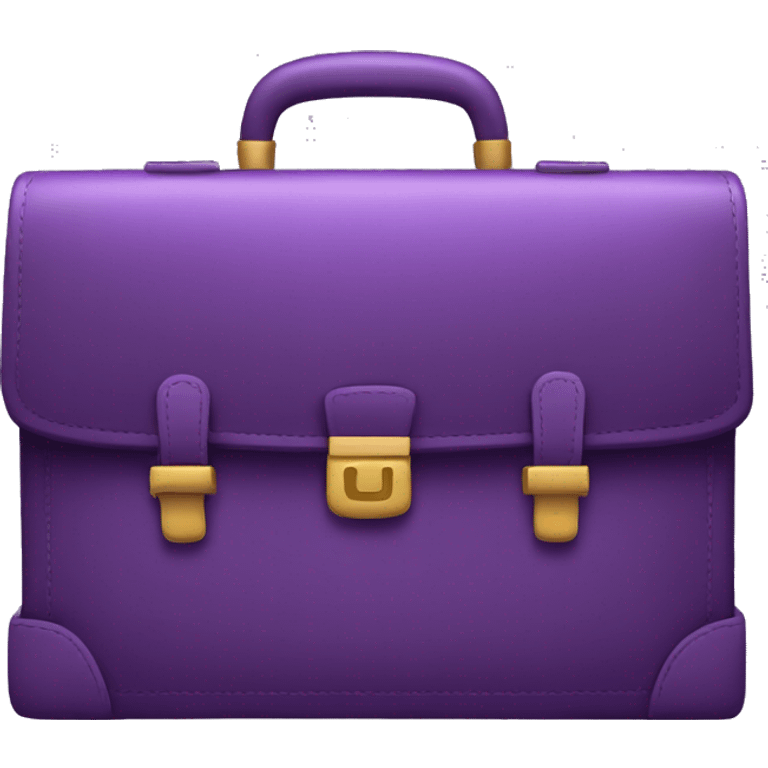 purple briefcase emoji