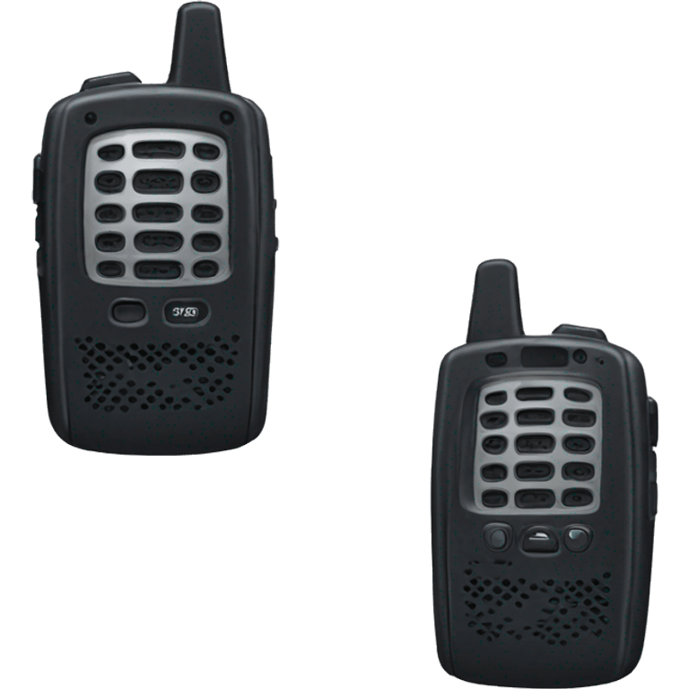 Walkie talkie emoji