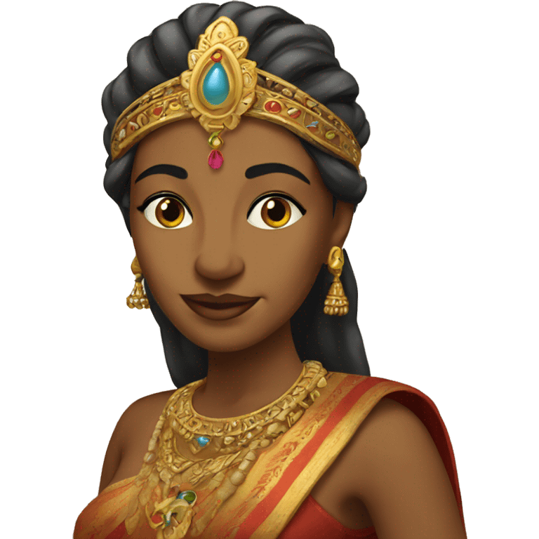 indian queen emoji