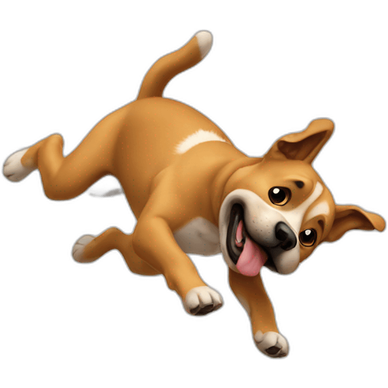 dog backflip emoji