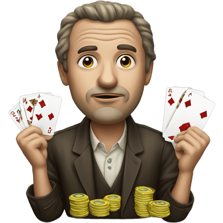 Degenerate gambler emoji