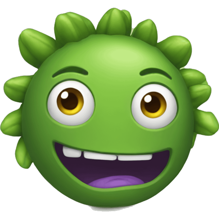 Lanzaguisantes de pvz emoji