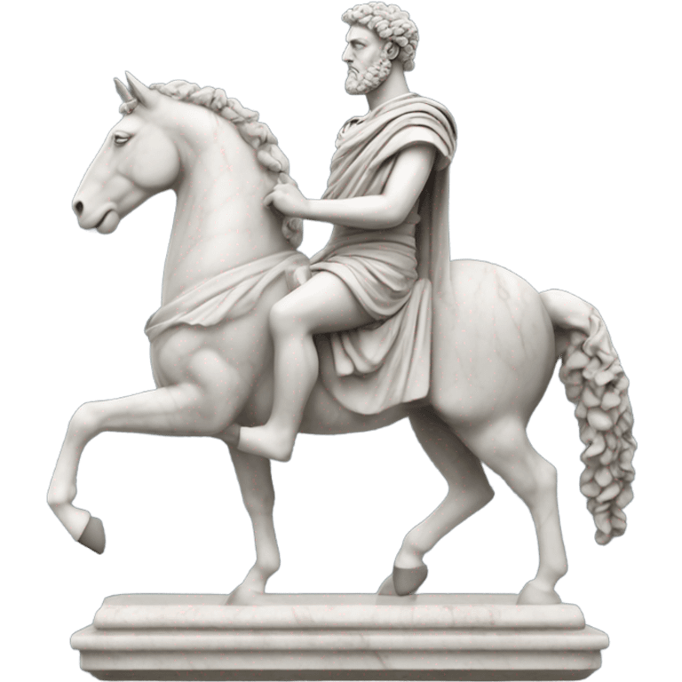 marble statue of Marcus Aurelius emoji