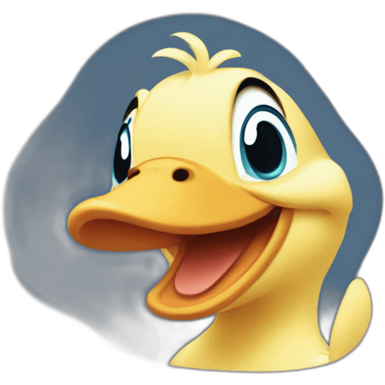 Stitch canard emoji