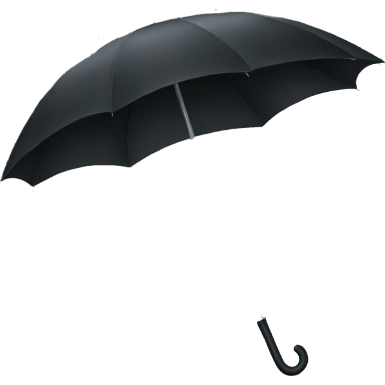 Black umbrella emoji