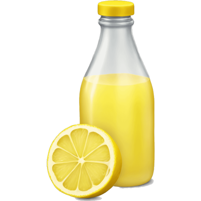 lemon juice bottle emoji