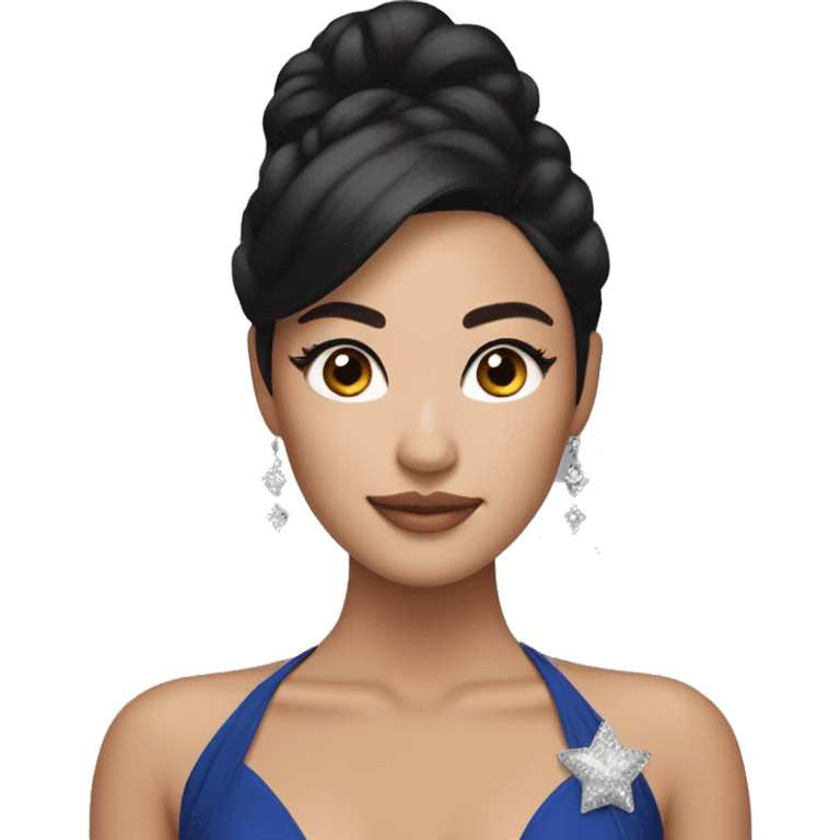 Miss universe with asian skin emoji