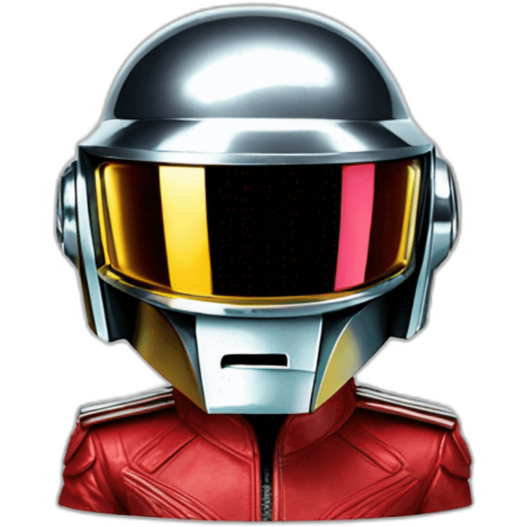 daft punk red emoji