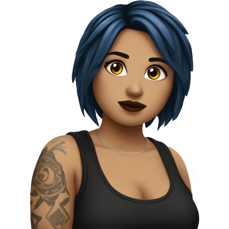 emo curvy latina emoji