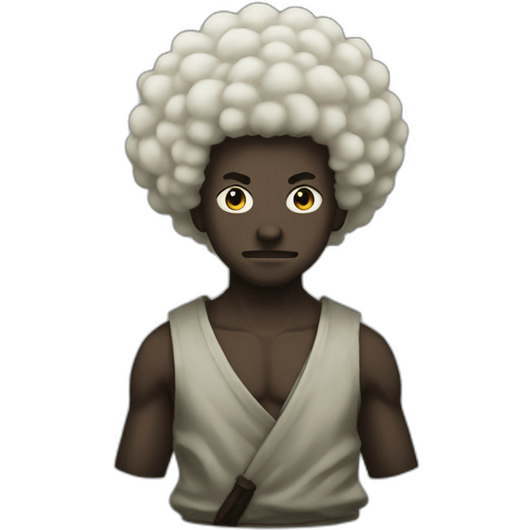 Afro samurai emoji emoji