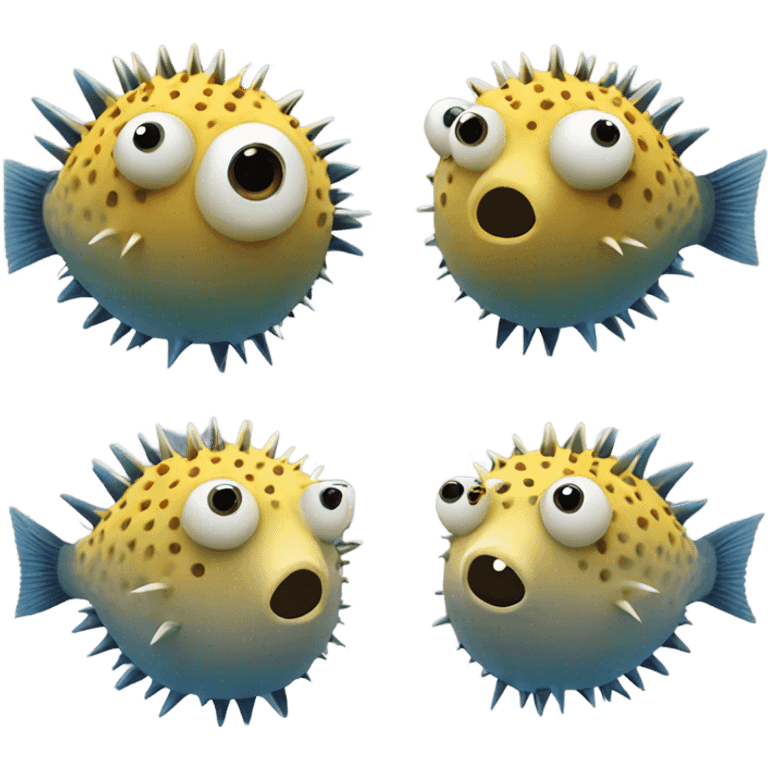 Pufferfish emoji