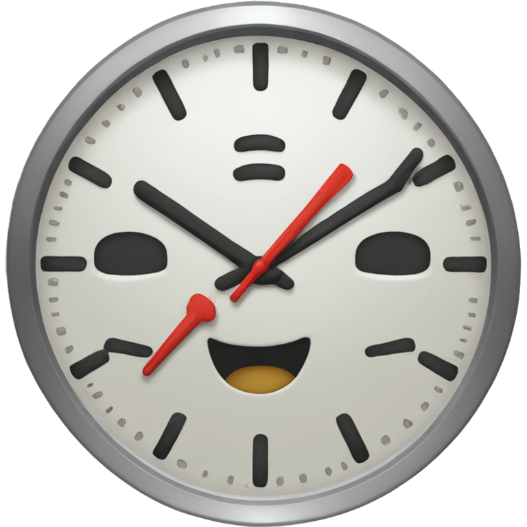 Reloj emoji