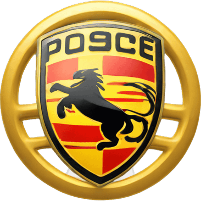 porsche logo emoji