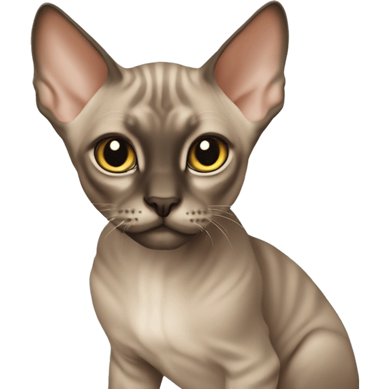 The Sphinx Kitten emoji