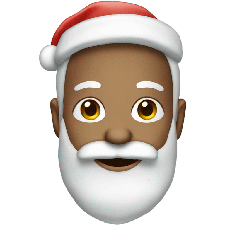 Santa with sparkly beard  emoji