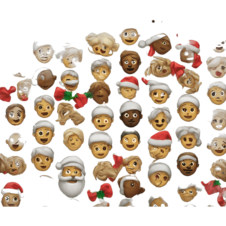 Christmas emojis  emoji