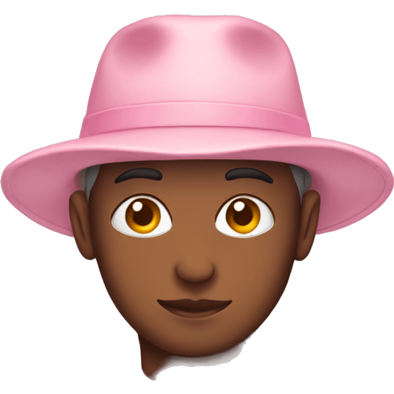 pastel pink hat emoji