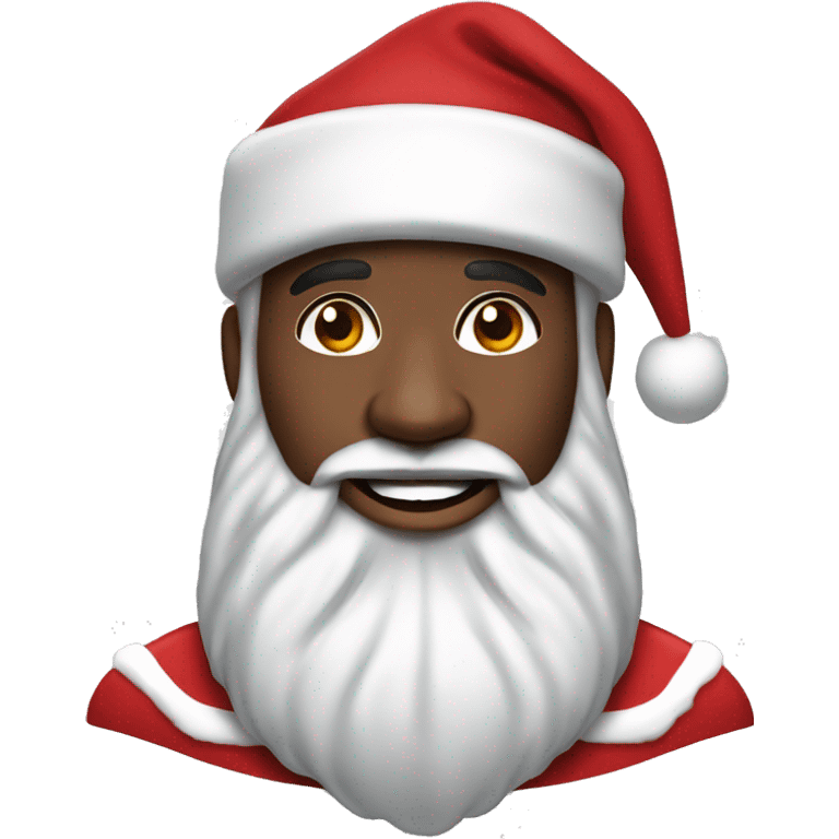 LeBron James as Santa clause  emoji