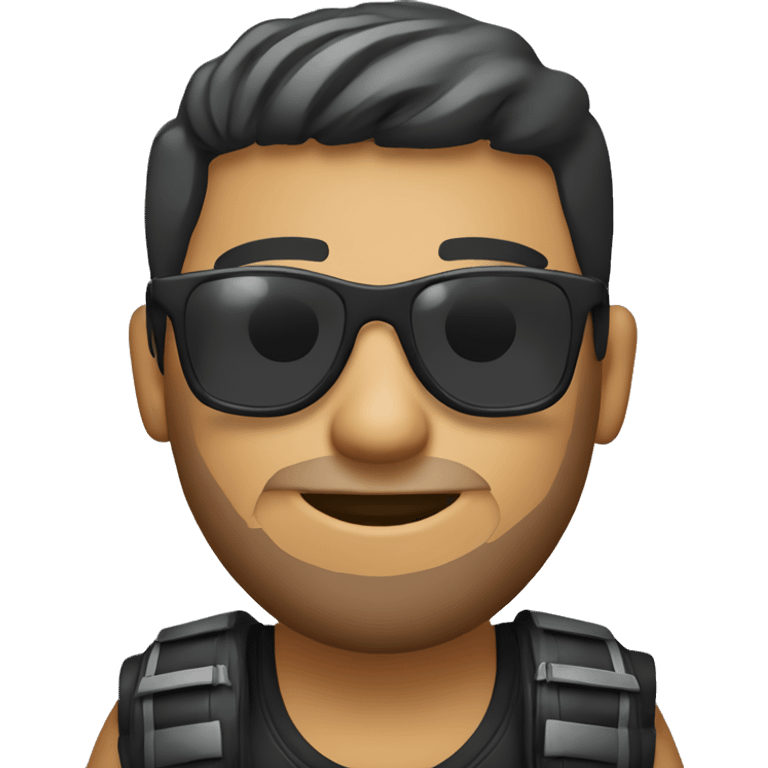 Videographer with sunglasses ￼ emoji