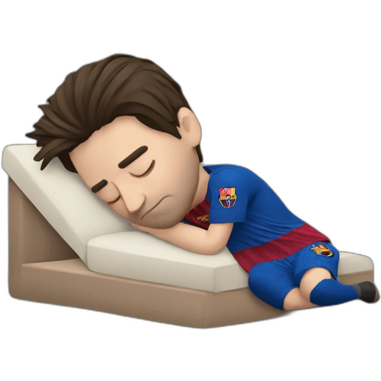 Lionel messi sleeping emoji