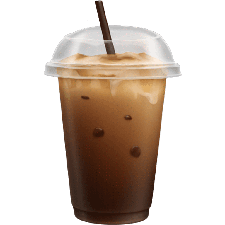 Iced coffee emoji