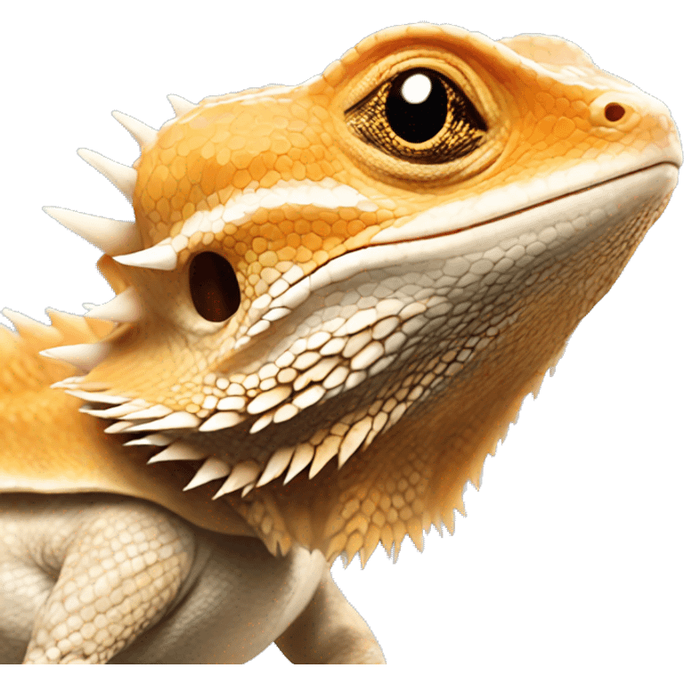 a cute bearded dragon emoji