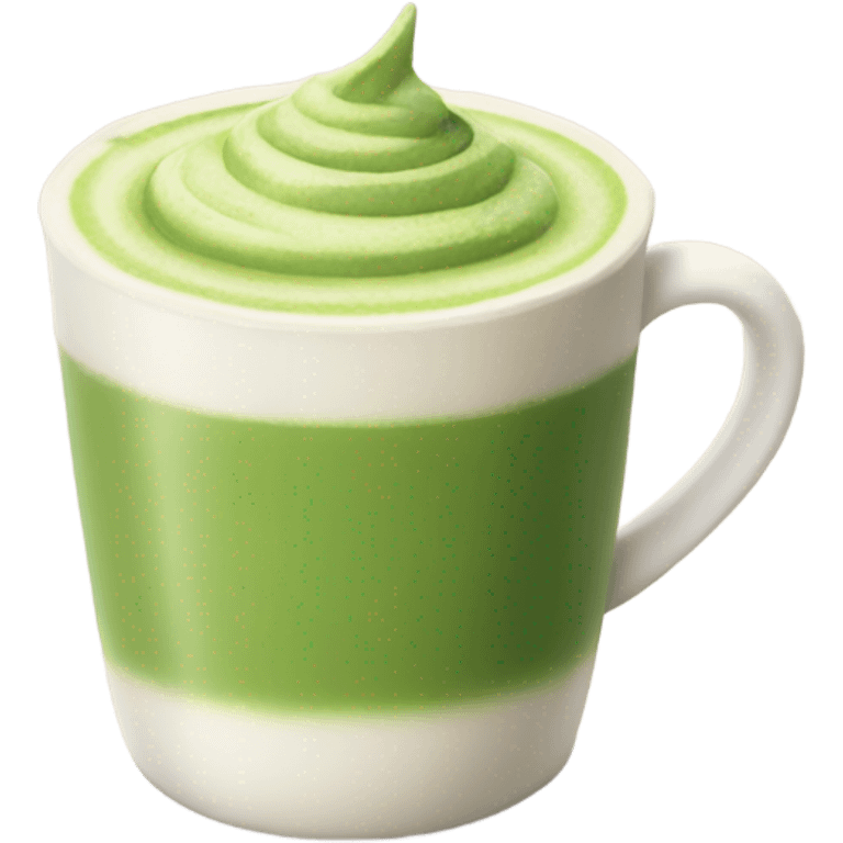 Matcha latte  emoji