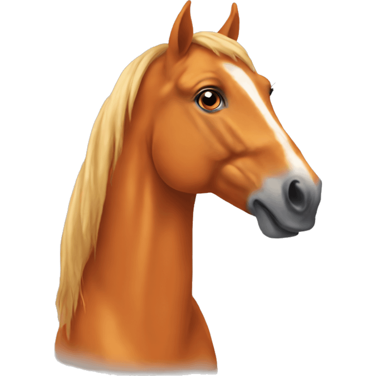 Orange Horse  emoji